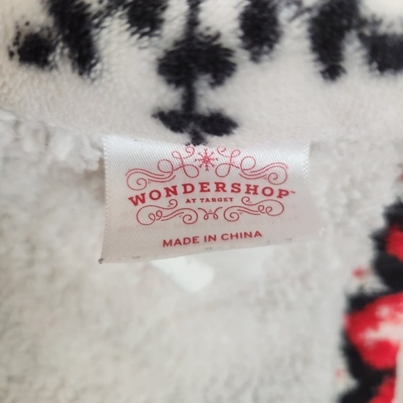 Holiday Trees Fleece Blanket Black & White Lightweight Soft Winter Fall - Picture 4 of 5